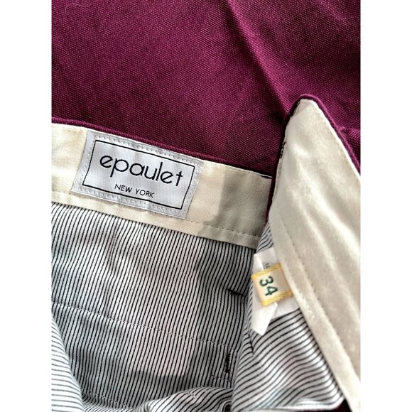 Epaulet Vintage Straight Leg Jeans in Berry Stain - Picture 4 of 4